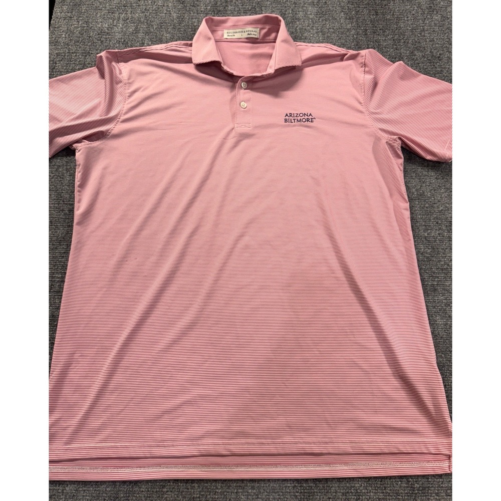 Holderness & Bourne x AZ Biltmore Golf Club Polo Shirt Men's L Tailored Fit